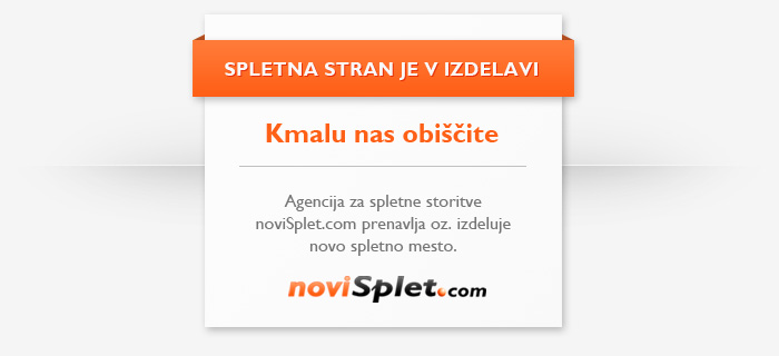 spletna stran je v izdelavi